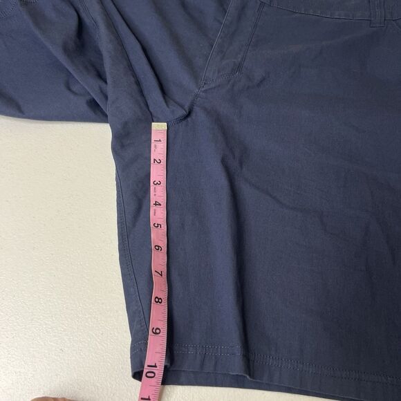 Kuhl Shorts Mens 40 Navy Blue Resistor Lite Chino Stretch Performance 10” Inseam - Picture 6 of 11